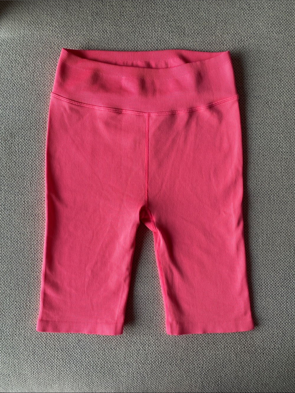 Calvin Klein Womens’ Hot Pink Ribbed Bike Shorts